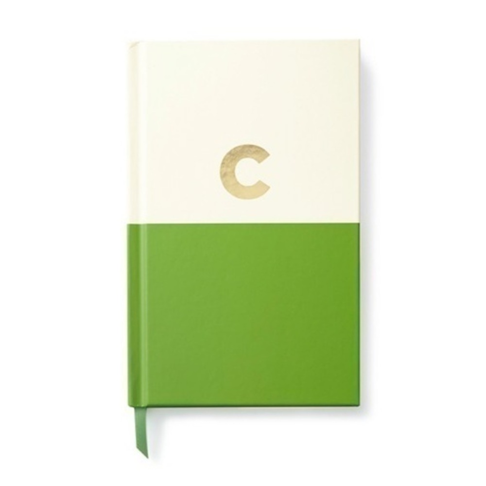 NEW Kate Spade Dipped Initial ”C” Notebook Journal